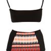 Topshop Red Stained Glass Print Bikini in Black (red) - Lyst