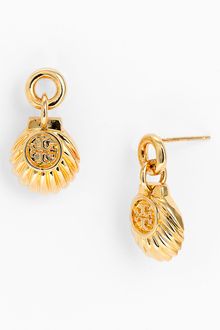 Tory Burch Sheldon Logo Drop Earring - Lyst