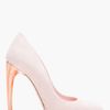 Alexander Mcqueen Pale Pink Suede Pumps in Pink - Lyst
