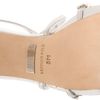 Badgley Mischka Gelsey Platform Sandal in Silver (silver leather) - Lyst