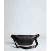 Bottega Veneta Black Intrecciato Leather Belt Bag in Black - Lyst