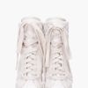 Chloé White Lizard Wedge Sneakers in White - Lyst