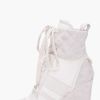 Chloé White Lizard Wedge Sneakers in White - Lyst