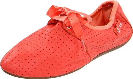 Corso Como Corso Como Womens Dance Laceup Fashion Sneaker in Pink (coral butterskin) - Lyst