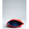Fendi Bright Red Zucca Faille Fold Over Oversize Clutch in Red - Lyst