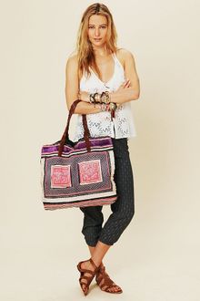Free People Tribal Brocade Tote - Lyst