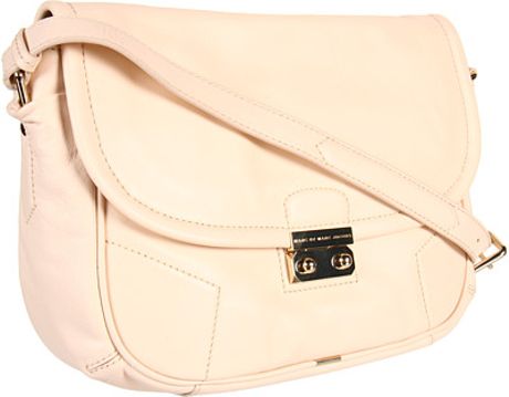 Marc By Marc Jacobs Padded Leather Shoulder Bag in White (s) - Lyst
