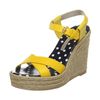 Marc By Marc Jacobs Marc By Marc Jacobs Womens Quero Sa Printed Lizard Espadrille in Yellow - Lyst