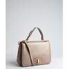 Miu Miu Clay Leather Convertible Messenger Bag in Beige (clay) - Lyst