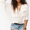 Nasty Gal Utility Batwing Blouse Blush in Pink (blush) - Lyst