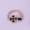 Nasty Gal Chained Cross Bracelet in Gold - Lyst