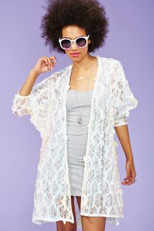 Nasty Gal Confetti Drape Jacket - Lyst