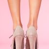 Nasty Gal Anne Platform Oxford in Beige (taupe) - Lyst