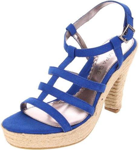 cobalt blue sandals