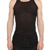 Rick Owens Miniribbed Cotton Tank Top in Black for Men - Lyst