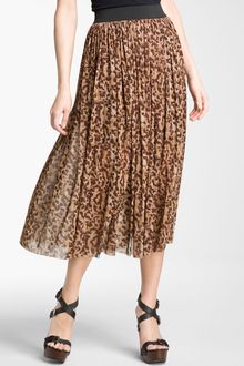 Vince Camuto Animal Print Maxi Skirt - Lyst