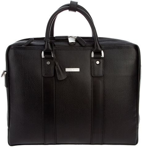 brooks brothers leather garment bag