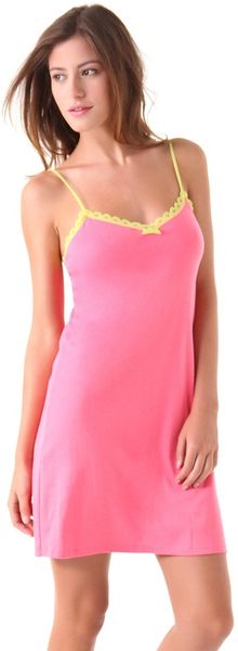 Calvin Klein Essence Of Rio Chemise in Pink - Lyst