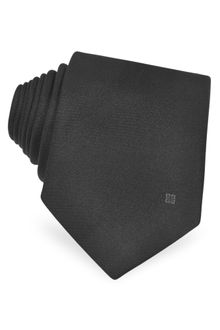 Givenchy Black Silk Narrow Tie - Lyst