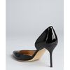 Gucci Black Patent Leather Dorsay Heels in Black - Lyst