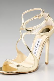 Jimmy Choo Lance Wavy Strap Sandal - Lyst