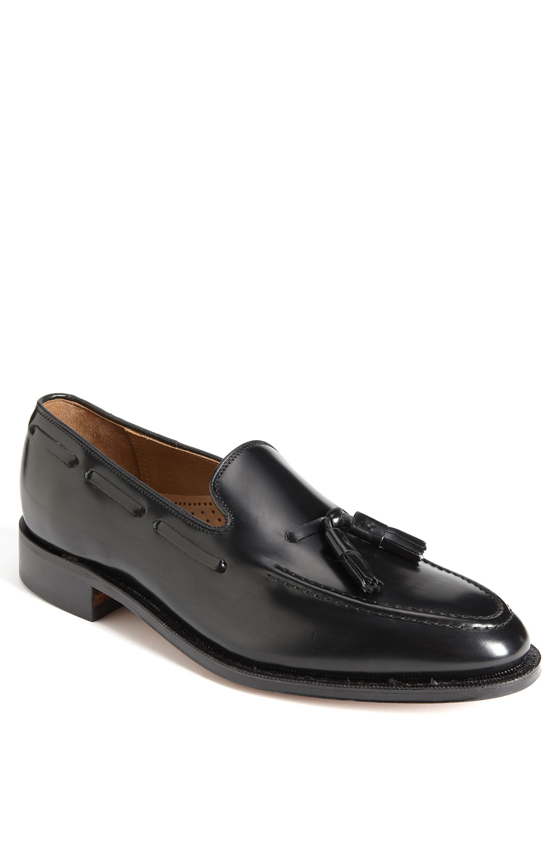 Johnston  Murphy 'Melton Tassel' Loafer in Black for Men | Lyst