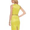Michael Kors Metallic Brocade Sheath Dress in Gold (acid) - Lyst