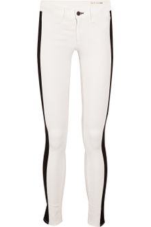 Rag & Bone Striped Midrise Skinny Jeans - Lyst