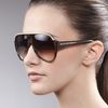 Balenciaga Walnut Aviator Sunglasses in Brown (walnut) - Lyst