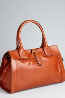 Chloé Mahogany Leather Diane Medium Shoulder Bag - Lyst