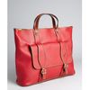 Chloé Red Leather Susan Large Tote in Red - Lyst