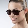 Gucci Logostripe Aviator Sunglasses, Black/white in Black (one size) - Lyst