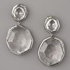 Ippolita Clear Quartz & Diamond Earrings in Silver (cq) - Lyst