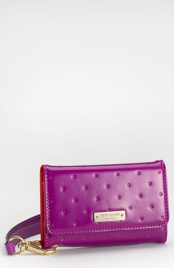  Embossed Dots Iphone 4 4s Wristlet 