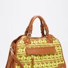 Rebecca Minkoff Desire Satchel in Brown (yellow/ almond) - Lyst