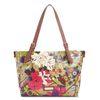 The Sak Artist Circle Satchel in Multicolor (taupe flw power) - Lyst