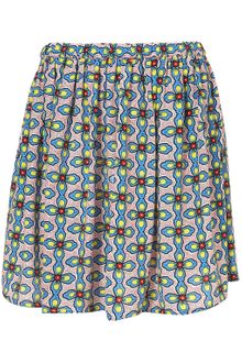 Topshop Cherry Blossom Skirt - Lyst