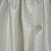 Topshop Strappy Metallic Button Dress in Silver - Lyst