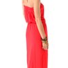 Velvet Missie Strapless Maxi Dress in Red - Lyst