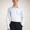 Alexander Mcqueen Striped Harness Shirt in Blue for Men (light blue) - Lyst