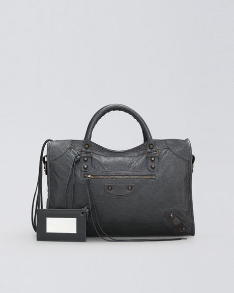 Balenciaga Classic City Bag in Gray (anthracite) - Lyst