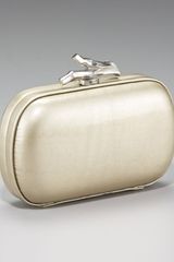 Diane Von Furstenberg Lytton Metallic Minaudiere