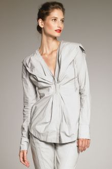Donna Karan New York Parachute Blouse - Lyst