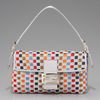Fendi Woven Satin Baguette in Gray (mlti colr gry gld) - Lyst