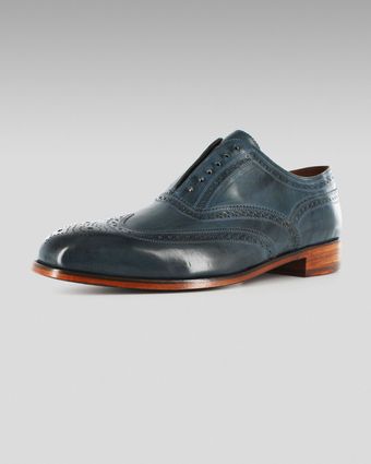 Florsheim By Duckie Brown The Laceless Wing, Blue - Lyst
