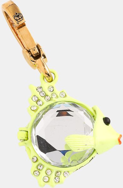 Juicy Couture Fish Charm in Yellow (fish) - Lyst