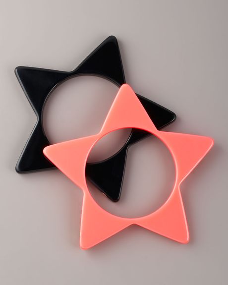 Marc By Marc Jacobs Starslice Bangle in Multicolor (medium large) - Lyst