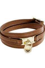 Michael Kors Triplewrap Padlock Bracelet Luggage