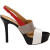 Nine West Fairgame Sandals in Multicolor (grey multi) - Lyst