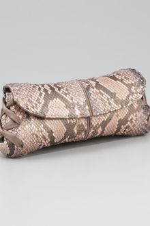 VBH Ballerina Pickstitched Clutch, Python - Lyst